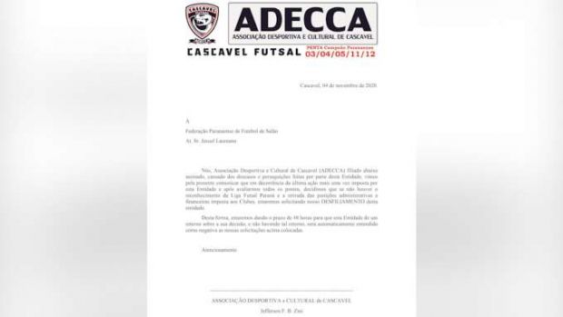 Cascavel Futsal - ADECCA