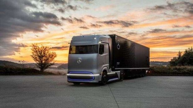 daimler faz estreia mundial do caminhão conceito movido a hidrogênio