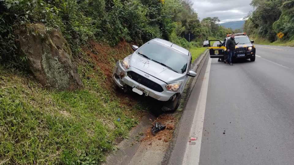 Mulher Fica Ferida Em Acidente Na Serra Da Esperança Em Guarapuava Portal De