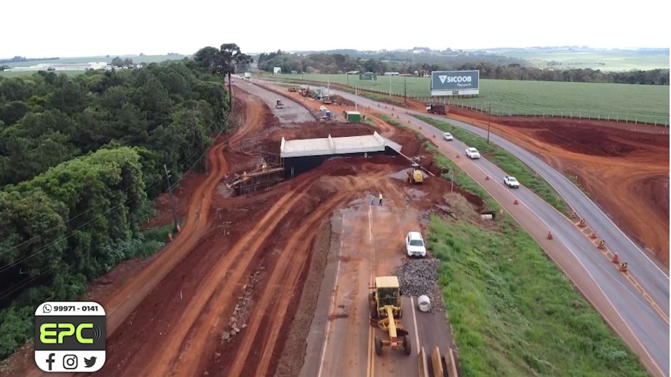 Duplicação da BR-277 atinge 63% das obras, após conclusão de trecho do Show  Rural - Estradas