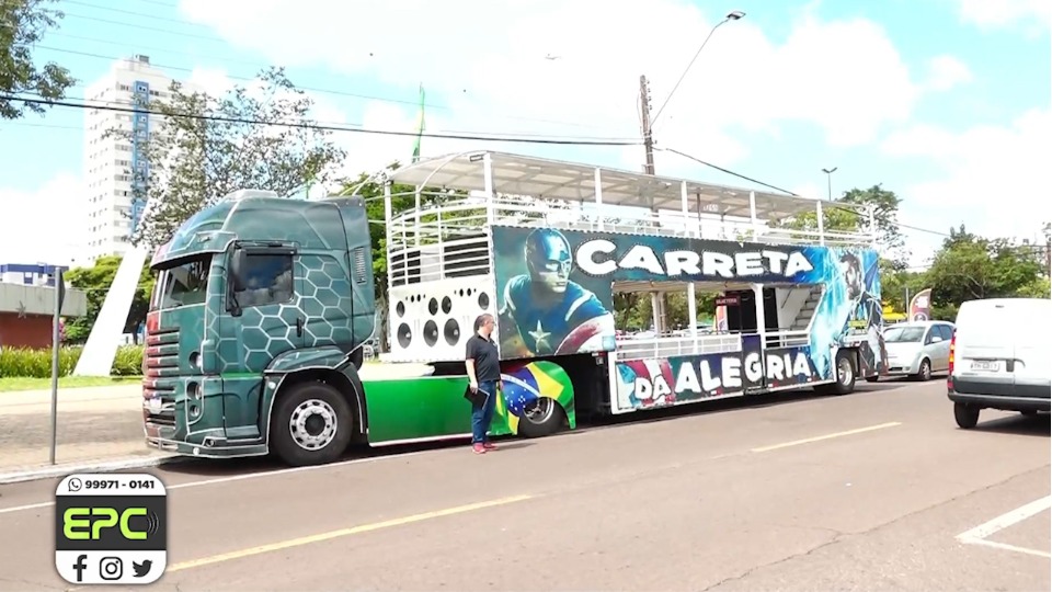 Caminhão Alegria à venda em todo o Brasil!