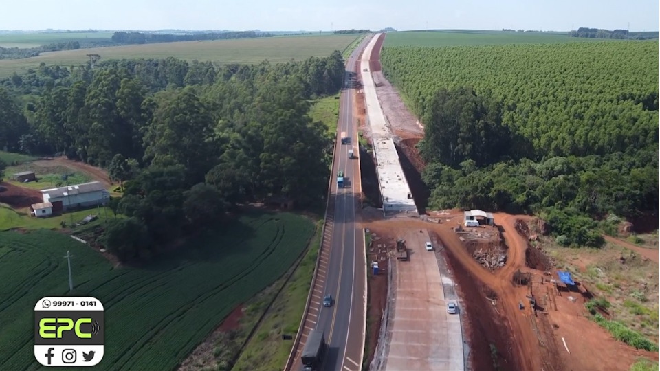 Reta final: obra de duplicação da BR-277 em Cascavel se aproxima de 80%