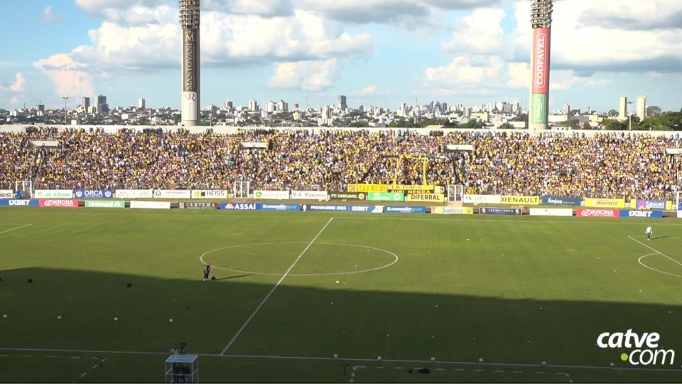 Quem ganhou o jogo de hoje? Nossa torcida, FC Cascavel e Athletico