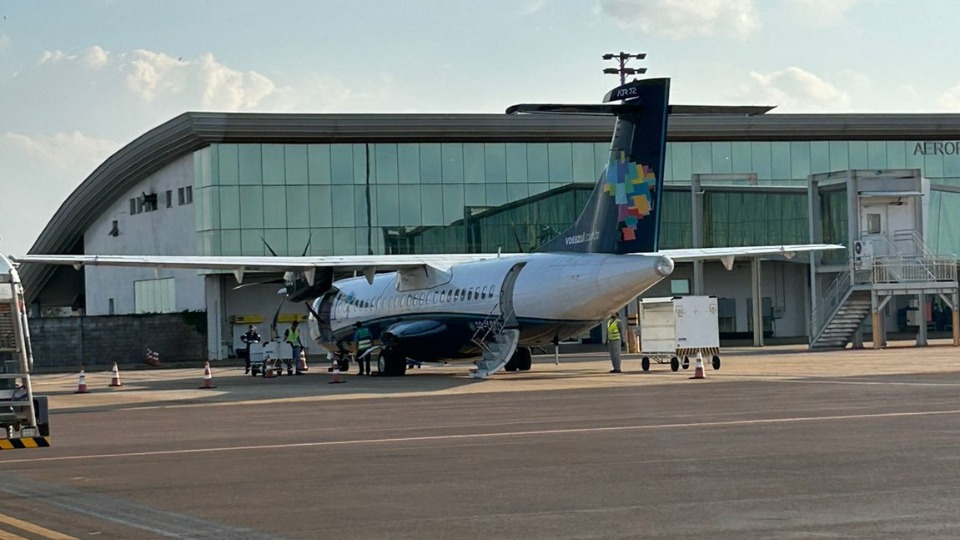 Tempo melhora e aviões podem pousar no Aeroporto de Cascavel