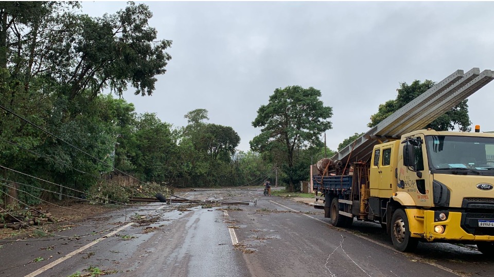 Defesa Civil de Cascavel segue com trabalhos de rescaldo do tornado