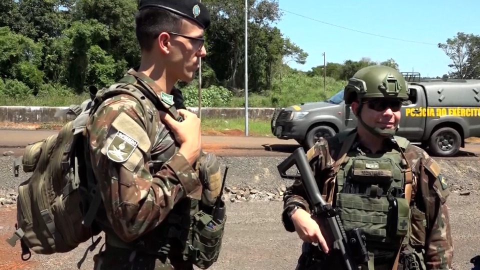 Exército combate o tráfico e o contrabando na fronteira