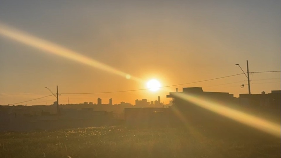 Sábado será de sol e calor em Cascavel