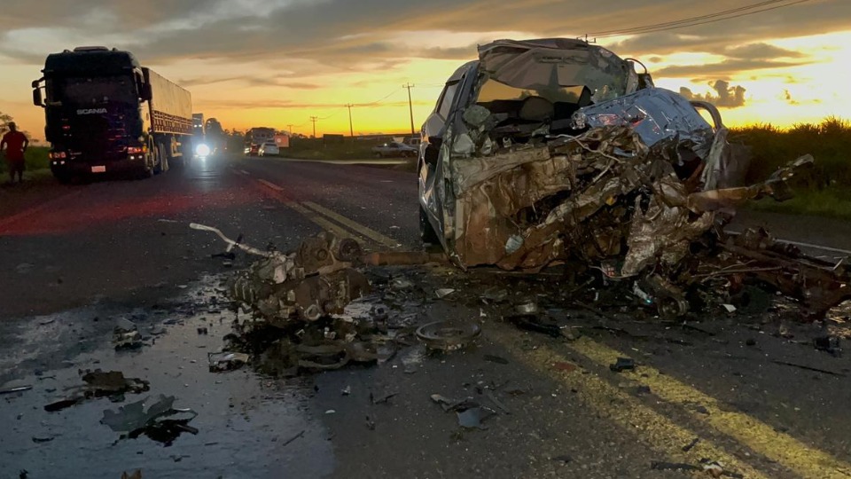 Acidente entre quatro veículos deixa um homem morto na BR 369